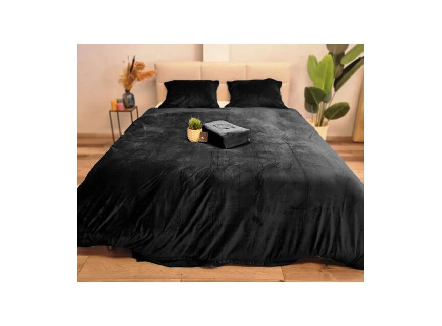 Velvet dbo- zwart- 240*220- 3p- sfeerbeeld