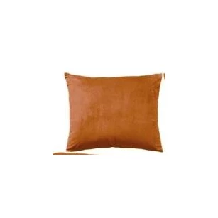 Velvet kussensloop- caramel- x2