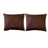 Velvet kussensloop- coffee- x2