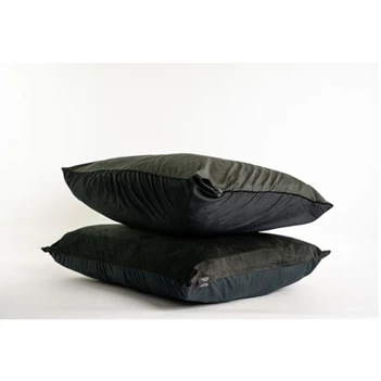 Velvet kussensloop- zwart- x2