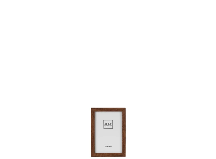 Basic fotokader- hout- donker bruin- extra smal