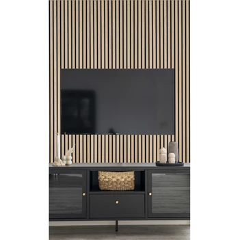 Akoestisch paneel naturel fineer 60x240cm sfeerbeeld 5550010