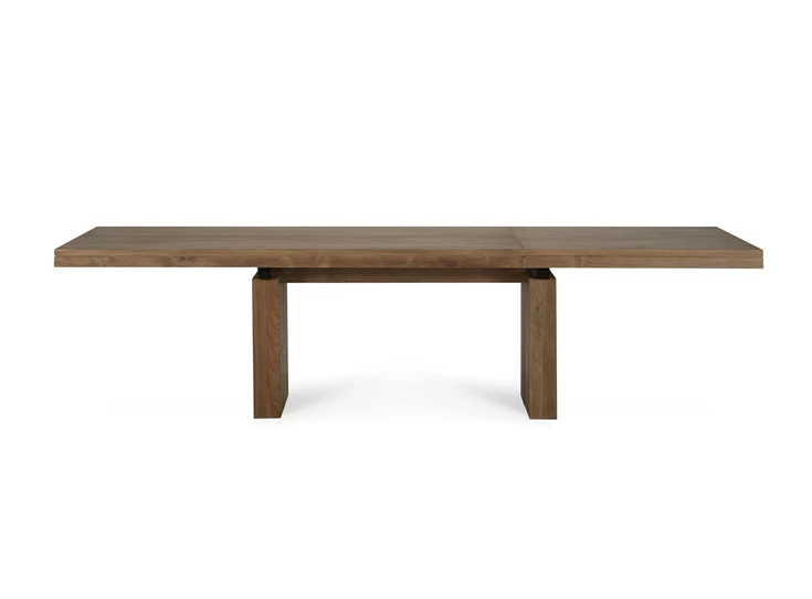 Verlengd Teak Double Extendable Dining Table 12066 Ethnicraft