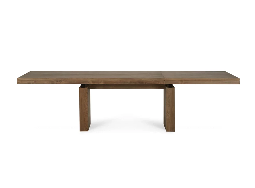 Verlengd Teak Double Extendable Dining Table 12066 Ethnicraft