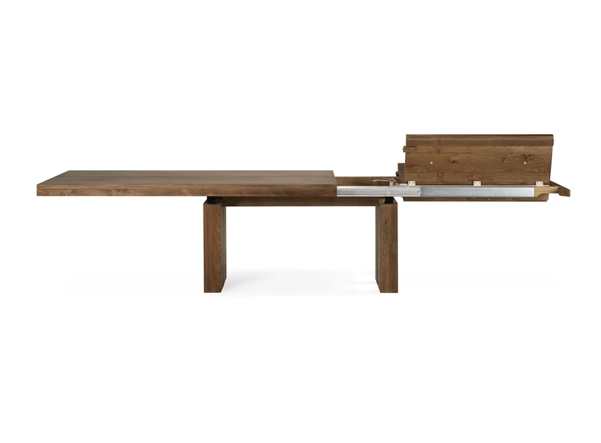 Verlengstuk Teak Double Extendable Dining Table 12066 Ethnicraft
