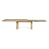Open Oak Double Extendable Dining Table 52066 Ethnicraft