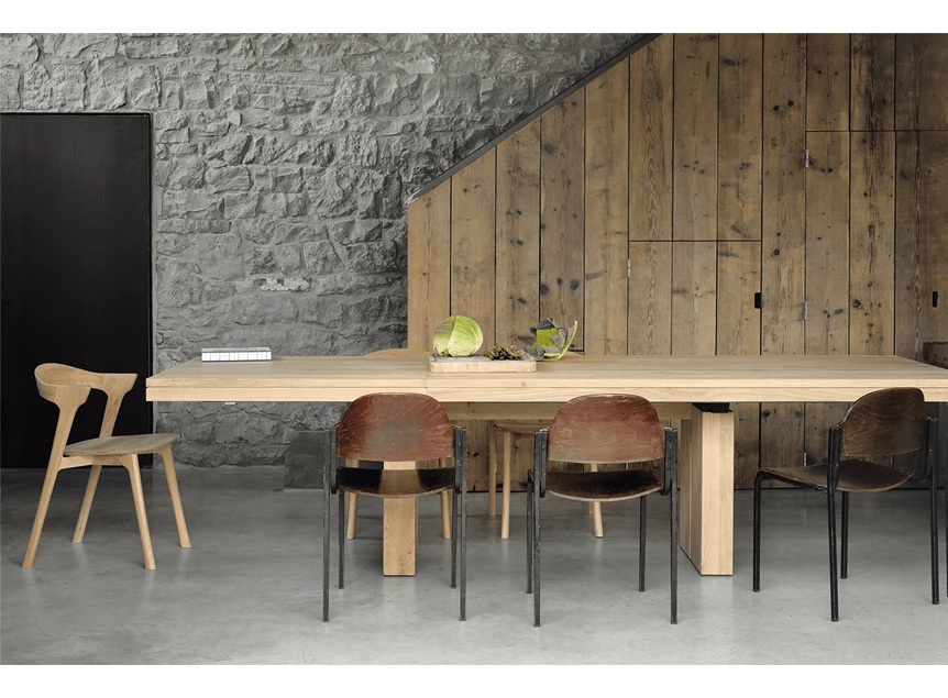 Sfeerfoto Oak Double Extendable Dining Table 52066 Ethnicraft