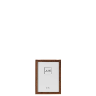 Basic fotokader- hout- donker bruin- small