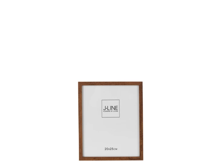 Basic fotokader- hout- donker bruin- medium
