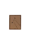 Basic fotokader- hout- donker bruin- medium- achterkant