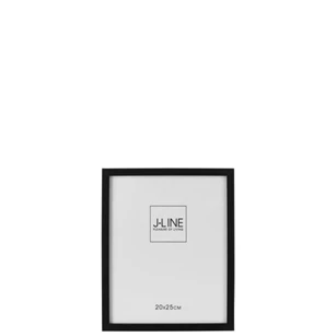 Basic fotokader- hout- zwart- medium