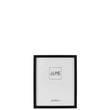 Basic fotokader- hout- zwart- medium