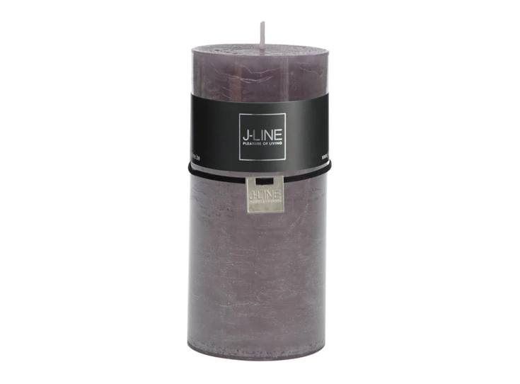 98917 J-Line Jolipa Cilinderkaars Graniet L 72H