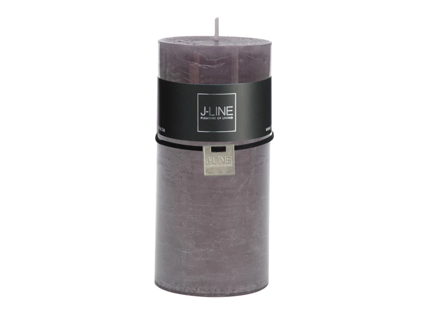 98917 J-Line Jolipa Cilinderkaars Graniet L 72H