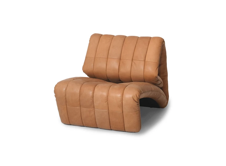 Voor Bijzetzetel Yoga DS-266 unit 01 leder cognac De Sede