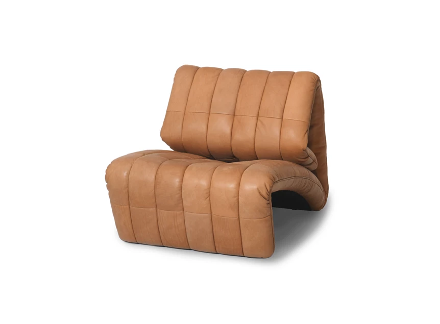 Voor Bijzetzetel Yoga DS-266 unit 01 leder cognac De Sede