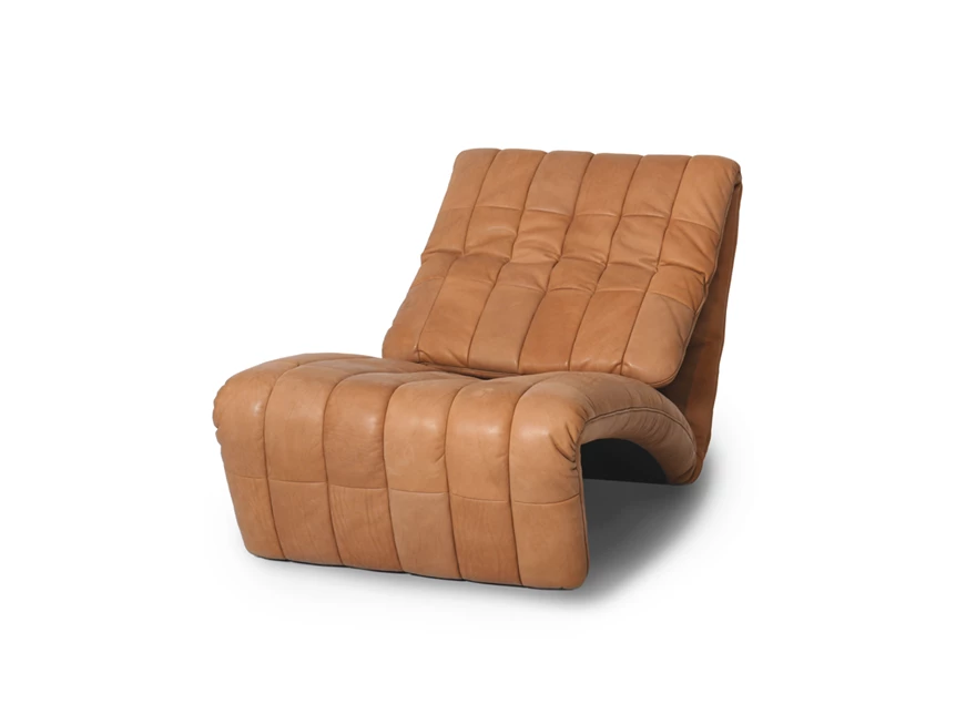 Voor open Bijzetzetel Yoga DS-266 unit 01 leder cognac De Sede