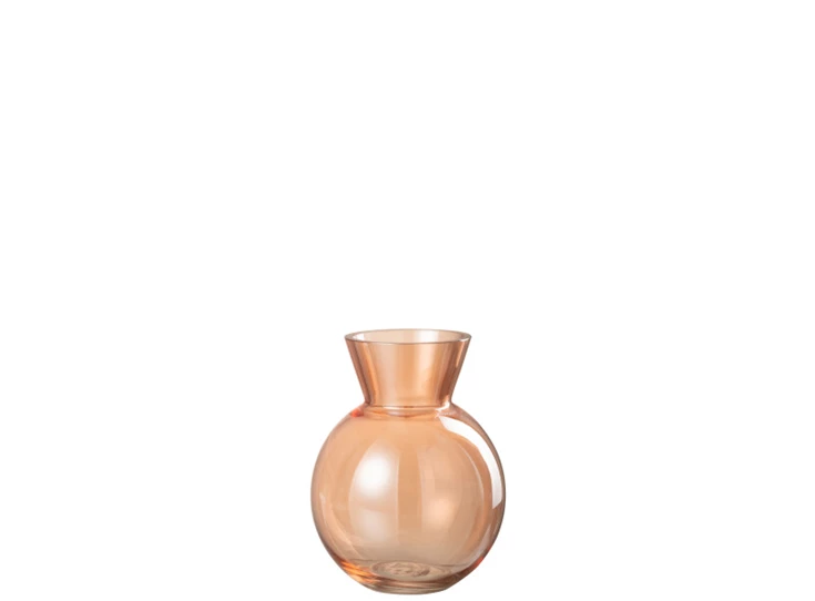 Lucy vaas- glas- oranje- small