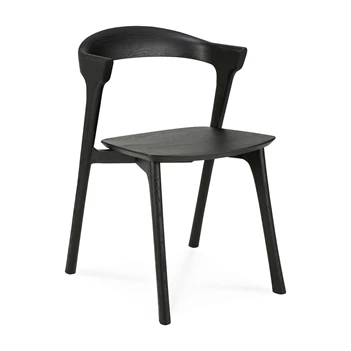 Oak Bok Black Dining Chair 51491 Ethnicraft