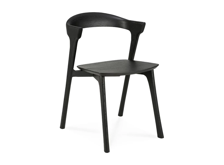 Oak Bok Black Dining Chair 51491 Ethnicraft