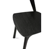 Zitting Oak Bok Black Dining Chair 51491 Ethnicraft