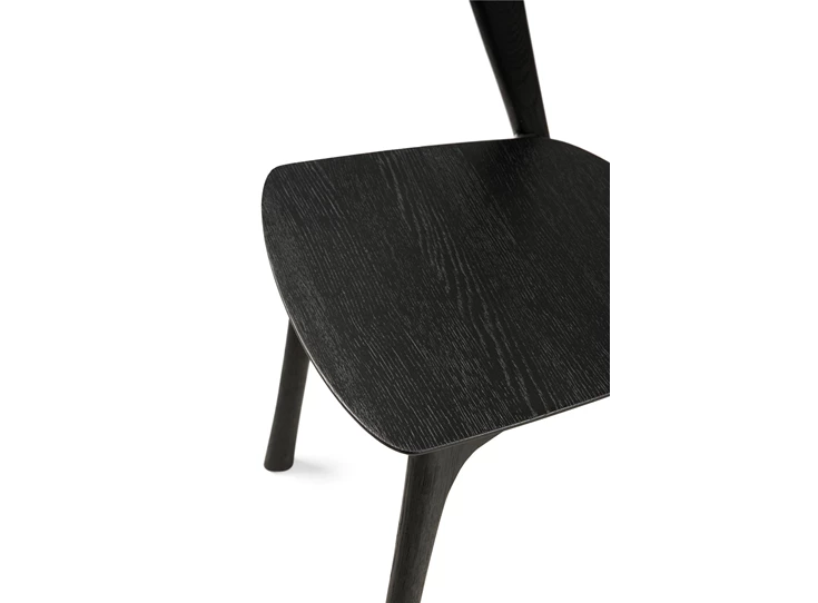 Zitting Oak Bok Black Dining Chair 51491 Ethnicraft