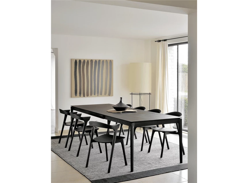 Sfeerfoto Oak Bok Black Dining Chair 51491 Ethnicraft