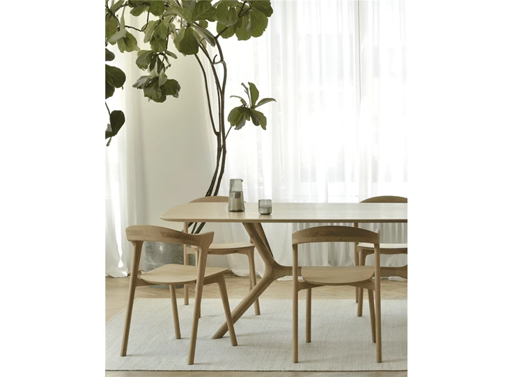 Inzoom Oak Bok Dining Chair 51490 Ethnicraft