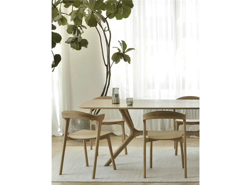 Inzoom Oak Bok Dining Chair 51490 Ethnicraft