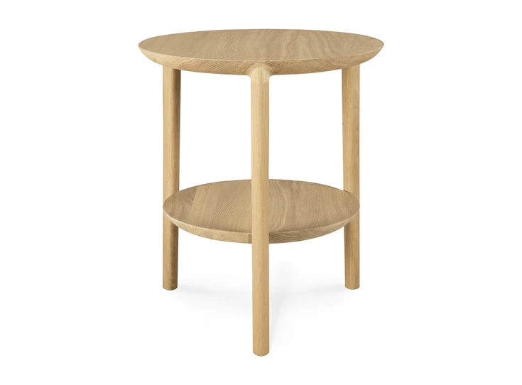 Front Oak Bok Side Table 51501 Ethnicraft