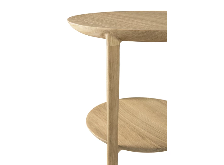 Zijde Oak Bok Side Table 51501 Ethnicraft