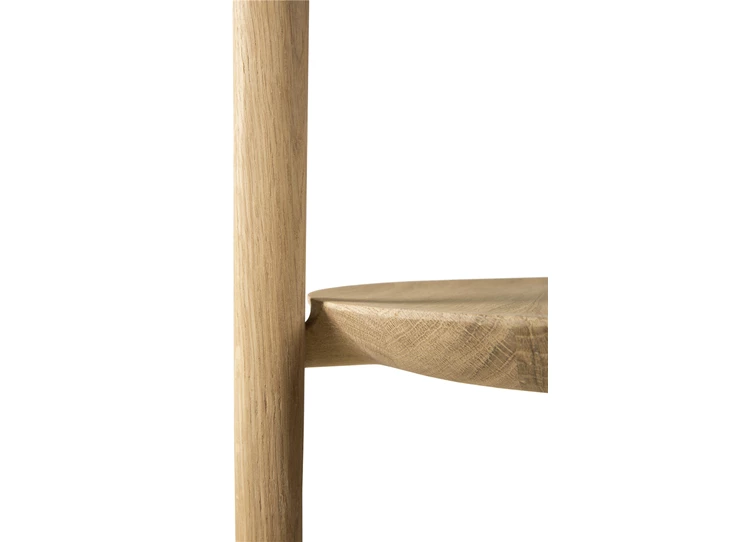 Rand Oak Bok Side Table 51501 Ethnicraft