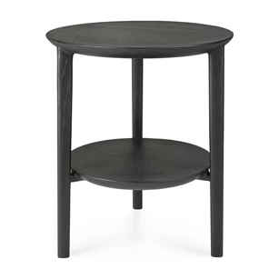 Oak Bok Black Side Table 51510 Ethnicraft