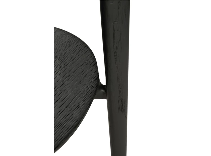 Onderblad Oak Bok Black Side Table 51510 Ethnicraft
