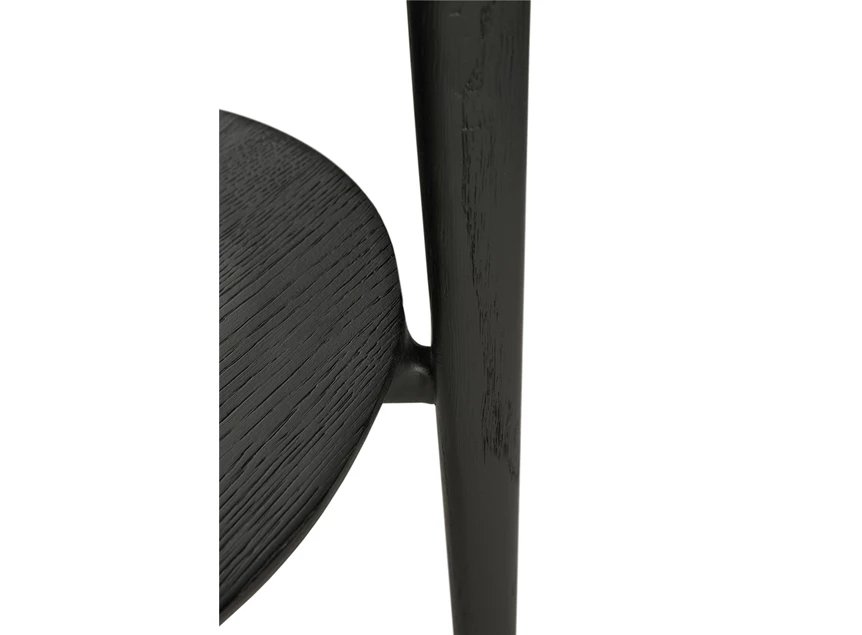 Onderblad Oak Bok Black Side Table 51510 Ethnicraft