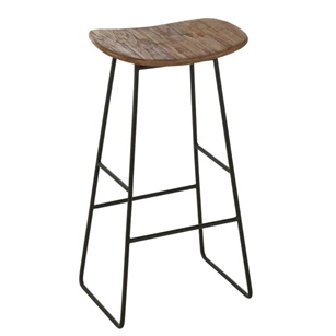 Rechthoekige stoel- gerecycleerde teak- naturel- large