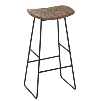 Rechthoekige stoel- gerecycleerde teak- naturel- large