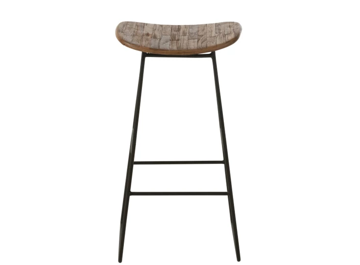 Rechthoekige stoel- gerecycleerde teak- naturel- large