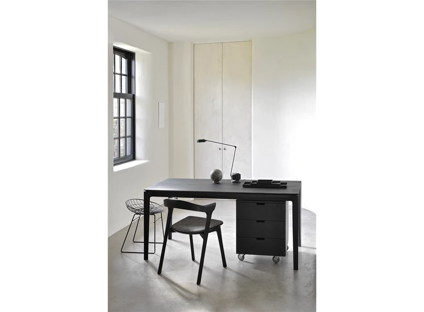 Sfeerfoto Oak Bok Black Dining Table 51506 Ethnicraft