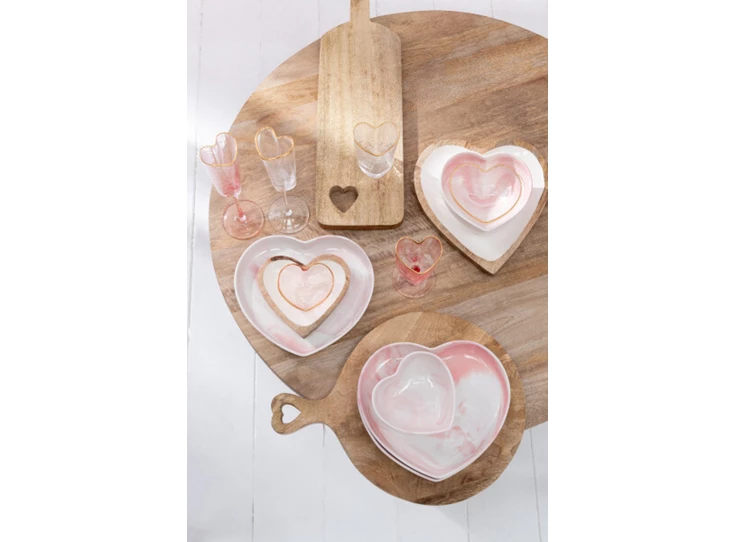 Ronde salontafel- mangohout- naturel- Ø80cm- sfeerbeeld