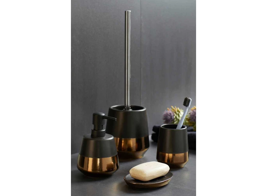 Brandol toiletborstel- keramiek- zwart- sfeerbeeld