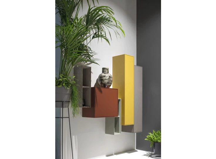 Wandkast Game Opstelling 74 matte lak Sudbrock