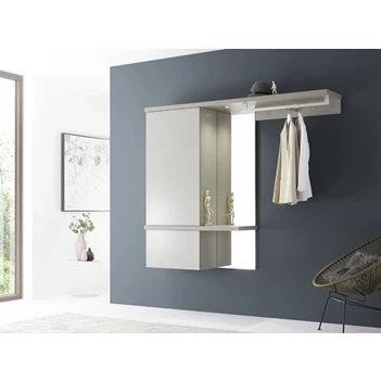 Halmeubel Tando opstelling 39 matte lak lichtgrijs Sudbrock