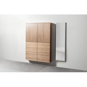 Halmeubel Tando ribfront walnoot Sudbrock