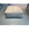 Front Poef Vetsak seat 84x84 leather beige