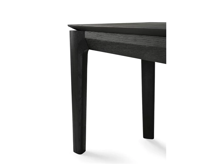 Detail Oak Bok Black Bench 51535 Ethnicraft modern design