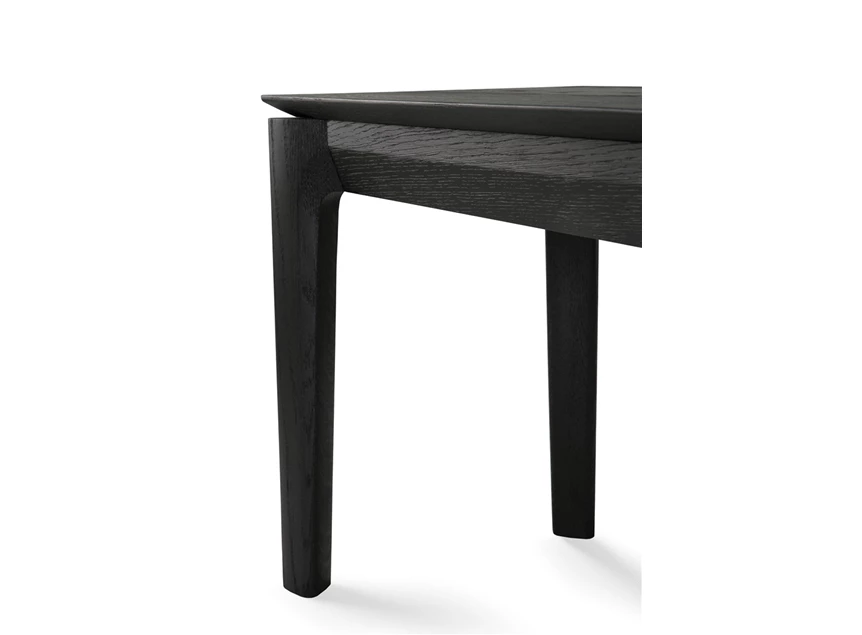 Detail Oak Bok Black Bench 51535 Ethnicraft modern design