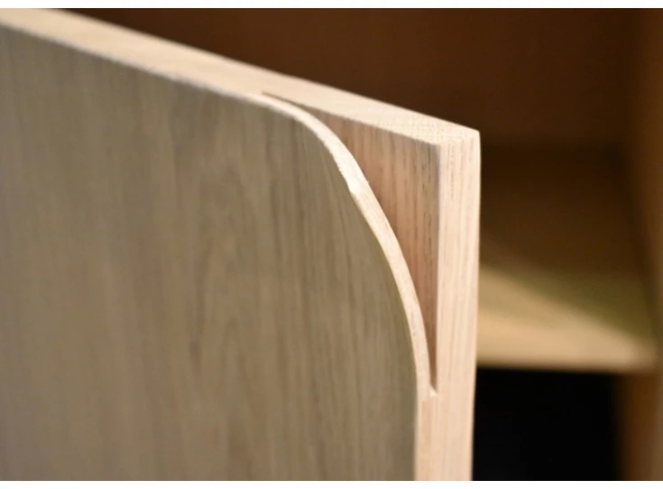 Sento detail deurgreep open