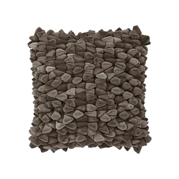 255-620-181 earth taupe sierkussen pebble decoratie vooraanzicht