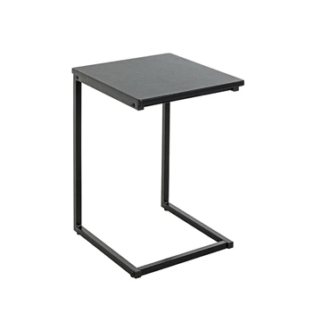 Bijzettafeltje Luzern zwart 52593 schuin vooraanzicht